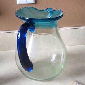 Glass pitcher
